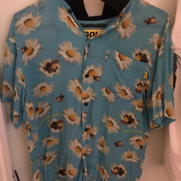 Golf Wang Other - Golf Wang Scum fuck flower boy blue button up